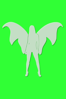 Angel Green, par Xavier E. G. Dierick